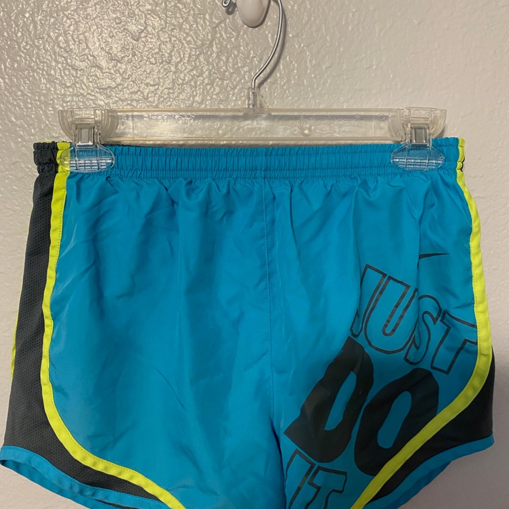 NIKE running short blue and grey